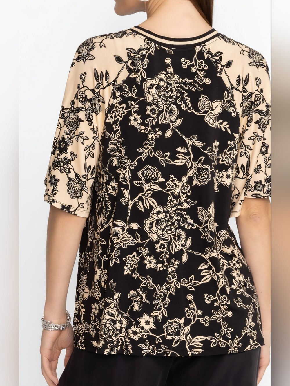 JOHNNY WAS * THE JANIE FAVORITE FLUTTER RAGLAN SLEEVE - Picture 5 of 10